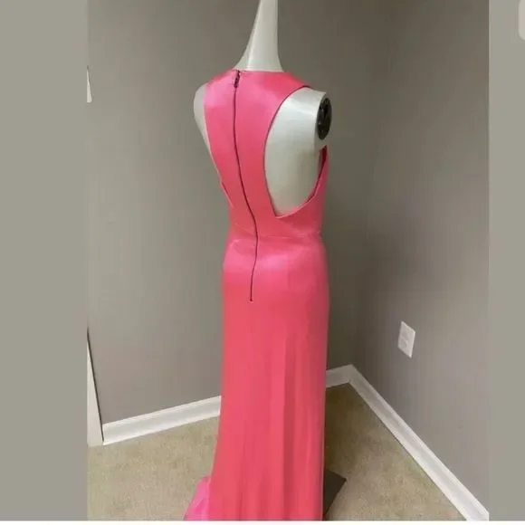 NWOT Alice + Olivia Diana Racerback Gown $440 - Picture 5 of 7